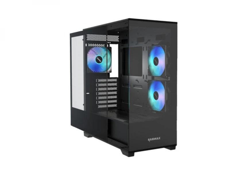 Kuciste Raidmax Infinita i801TBF Glass/650W/Black/i801TBF