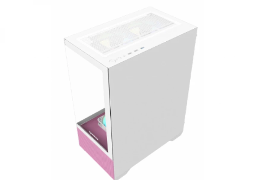 Kuciste Raidmax Infinita I802 Air/Glass/5x 120mm RGB/PINK/i802APKS