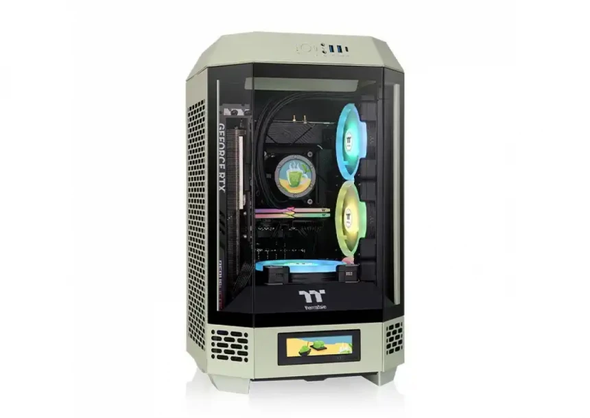 Kućište ThermalTake The Tower 250 Matcha green