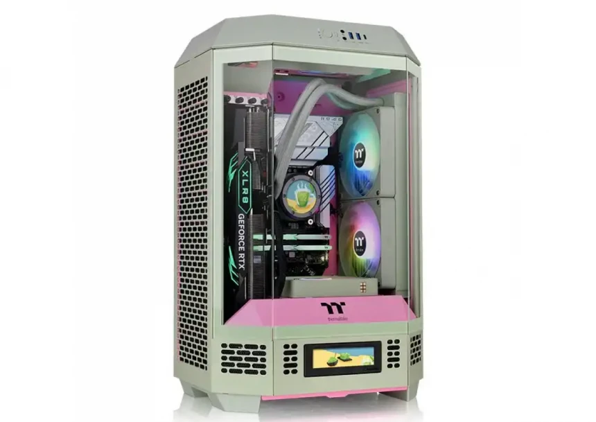 Kućište ThermalTake The Tower 300 Matcha plum