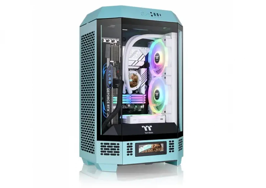 Kućište ThermalTake The Tower 300 Turquoise