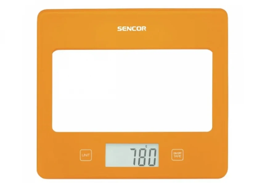 Kuhinjska vaga Sencor SKS 5033OR/narandž...
