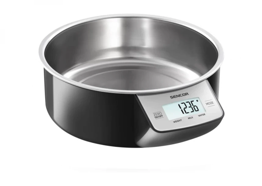 Kuhinjska vaga Sencor SKS4030BK/inox/do ...
