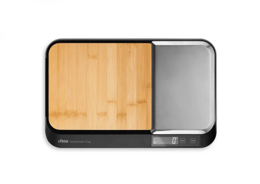 Kuhinjska vaga Ufesa Smartscale Chop sa daskom za sečenje/do 5kg/LCD display