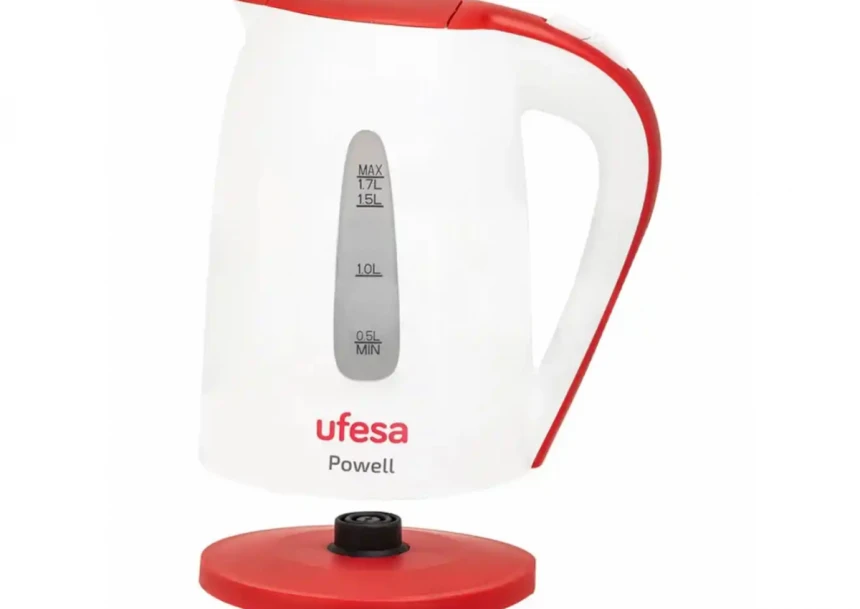 Kuvalo za vodu Ufesa Powell/zapremina 1.7l/snaga 2200W/crveno beli