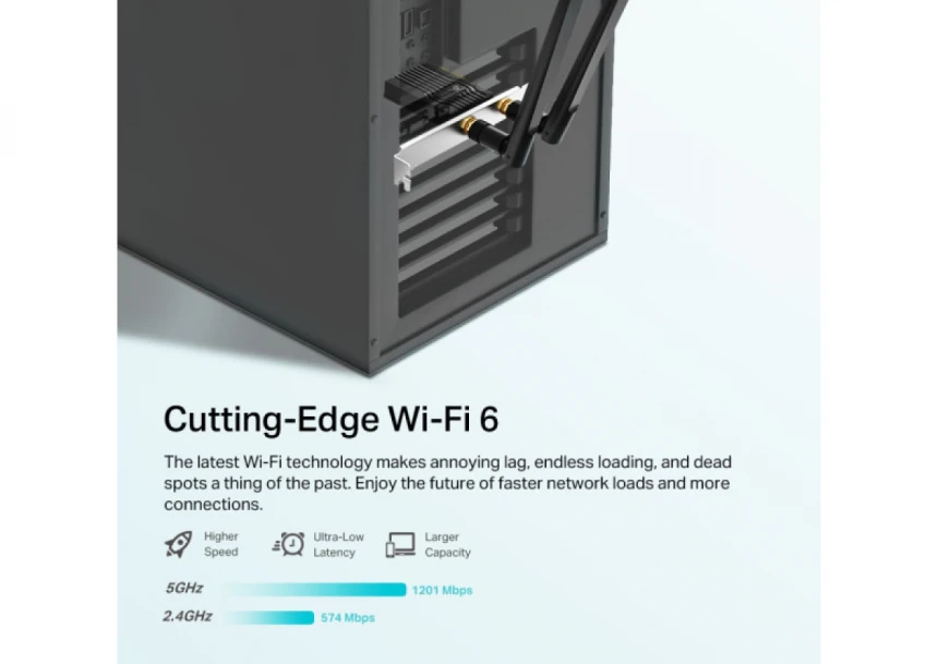 LAN MK PCI-E TP-Link Archer TX20E WiFi AX1800/Bluetooth 5.2