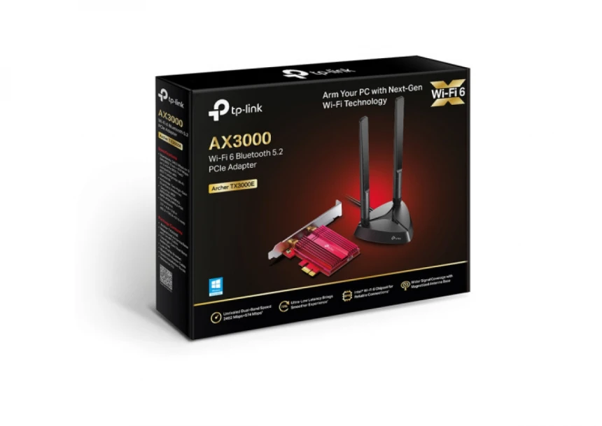 LAN MK PCI-E TP-Link ARCHER TX3000E AX3000/BT5.2
