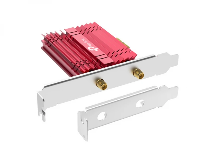 LAN MK PCI-E TP-Link Archer TXE72E WiFi 6 AX5400 dual band 2xExterna antena