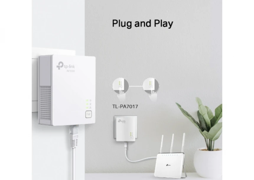 LAN Powerline Adapter TP-LINK TL-PA7017 KIT