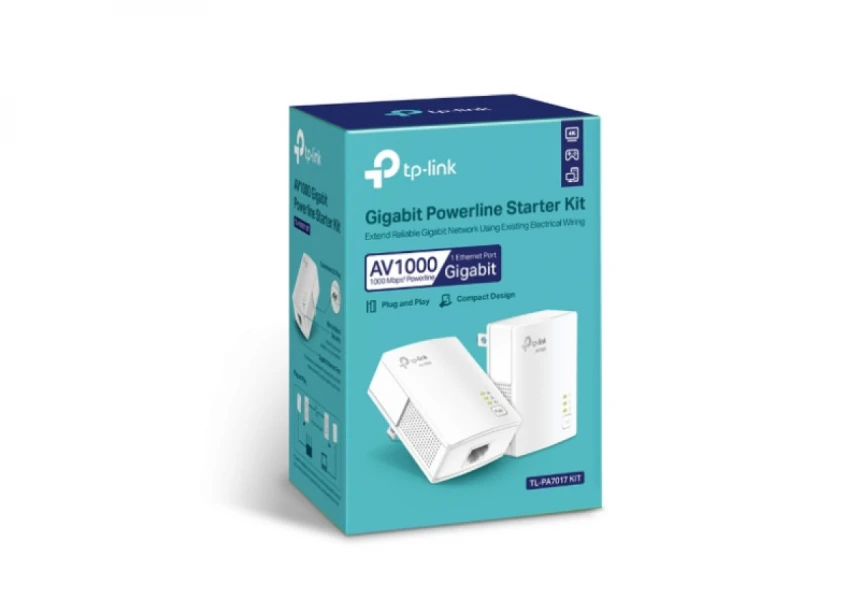 LAN Powerline Adapter TP-LINK TL-PA7017 KIT