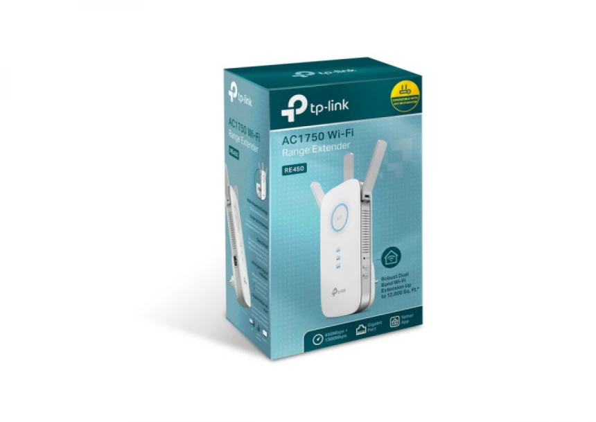 LAN Range extender TP-LINK RE450 AC1750/bual band