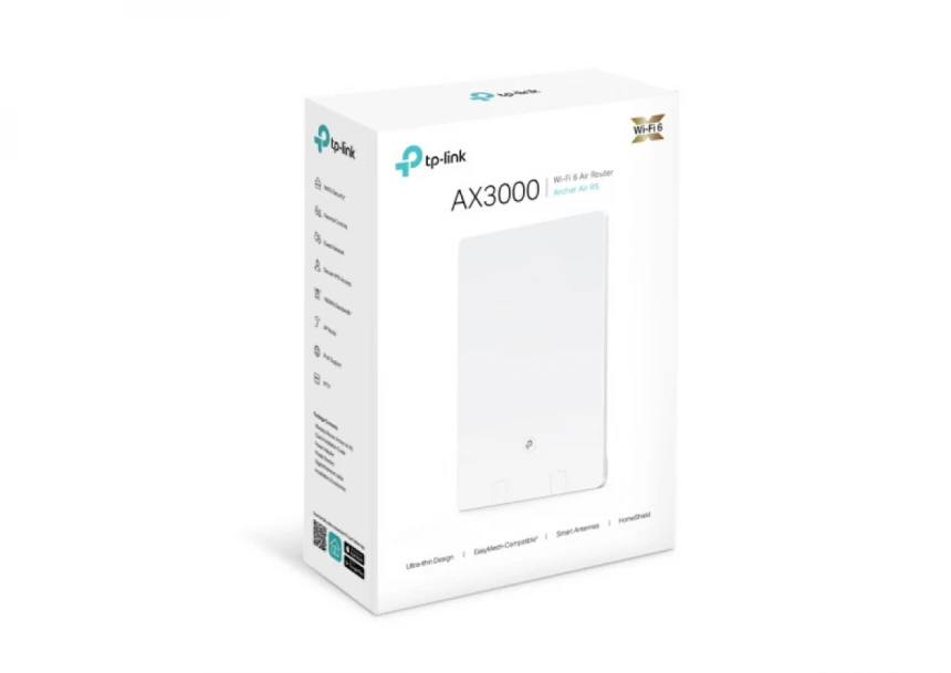 LAN Router TP-Link ARCHER AIR R5 AX3000/1xLGAN/1xGWAN/AP mode