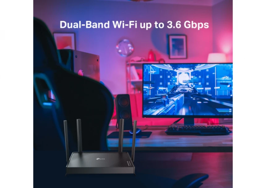 LAN Router TP-LINK Archer BE220 BE3600 WiFi7/1GWAN/4GLAN