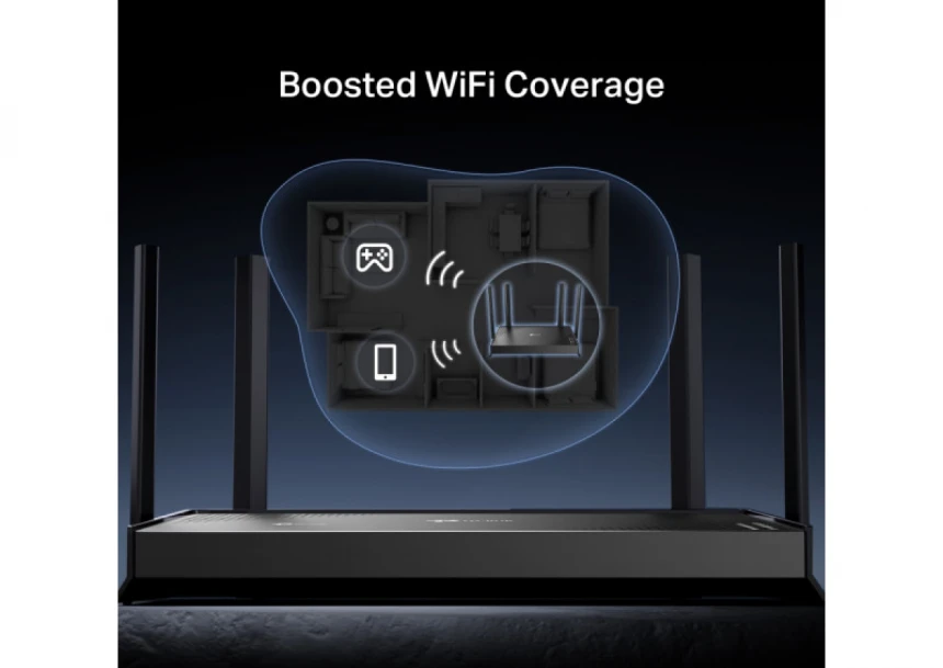 LAN Router TP-LINK Archer BE220 BE3600 WiFi7/1GWAN/4GLAN