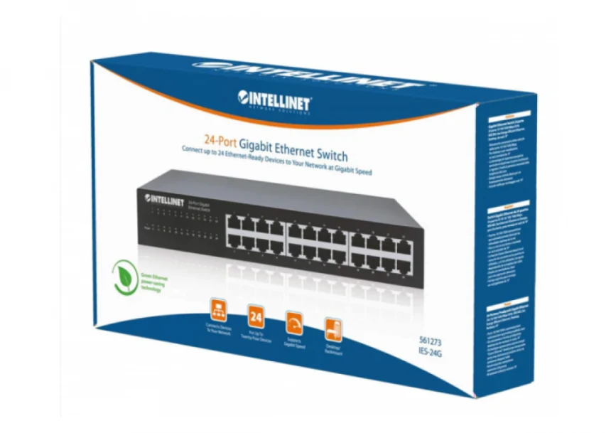 LAN switch Intellinet 561273 10/100/1000 24port/metalni/rackmount