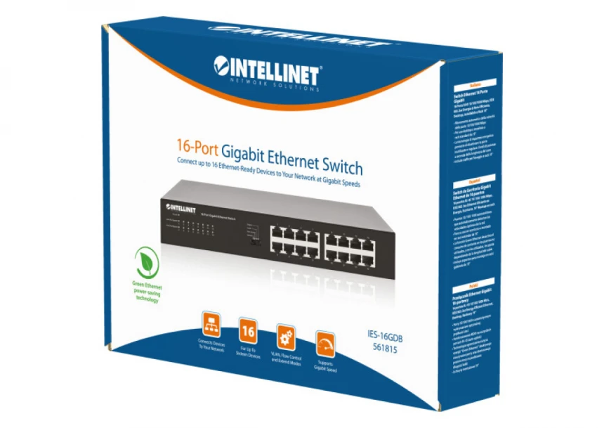 LAN switch Intellinet 561815 10/100/1000 16port/metalni/rackmount