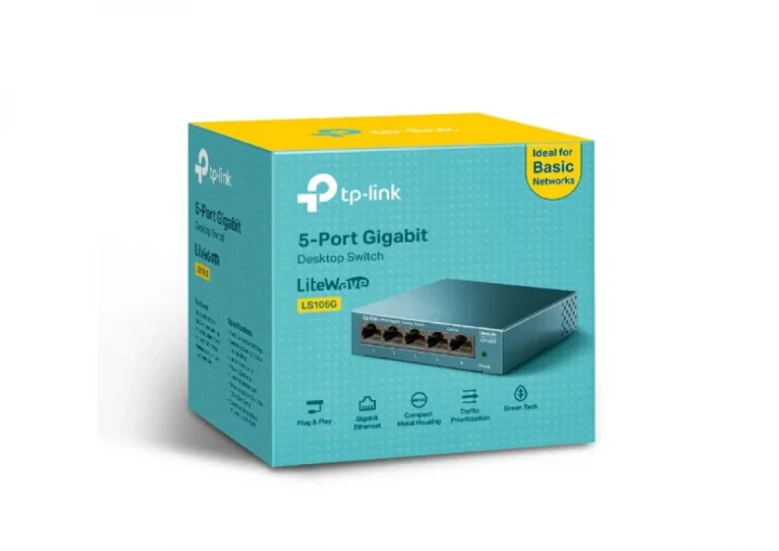 LAN Switch TP-LINK LS105G Gigabit 10/100/1000Mbps
