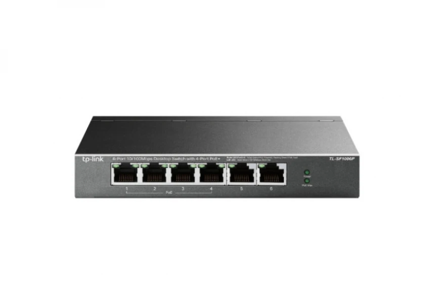 LAN Switch TP-LINK TL-SF1006P 6-port 10/...