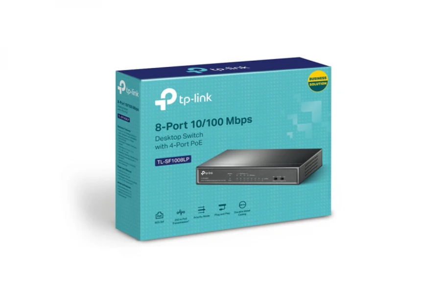 LAN Switch TP-LINK TL-SF1008LP 10/100 8port/4PoE