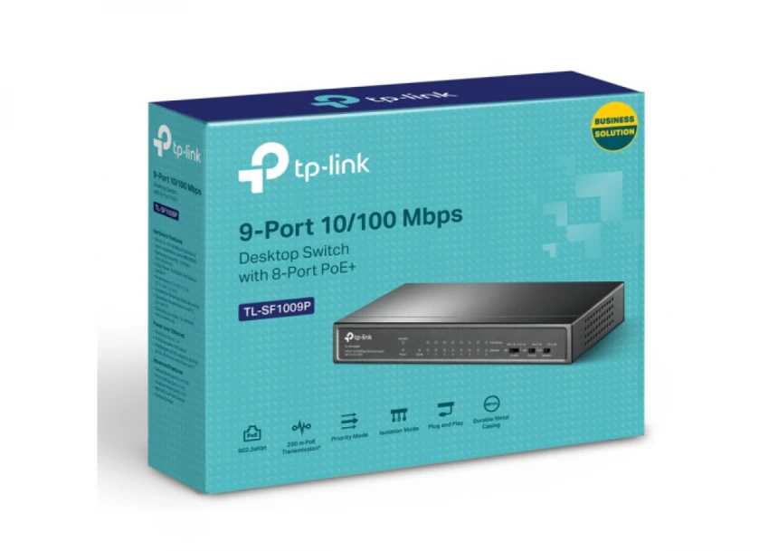 LAN Switch TP-LINK TL-SF1009P 9port 10/100Mbs/8 PoE