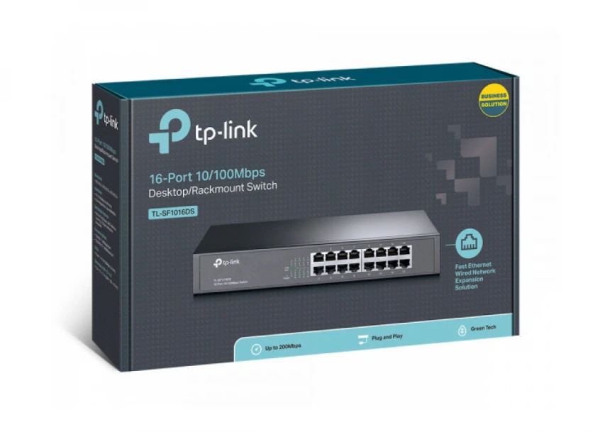 LAN Switch TP-LINK TL-SF1016DS 16-port 10/100Mb