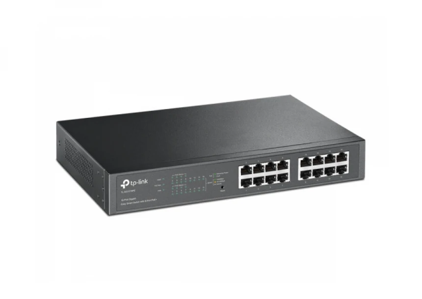 LAN Switch TP-LINK TL-SG1016PE 16x1Gb (8-PoE)/SMART/150W