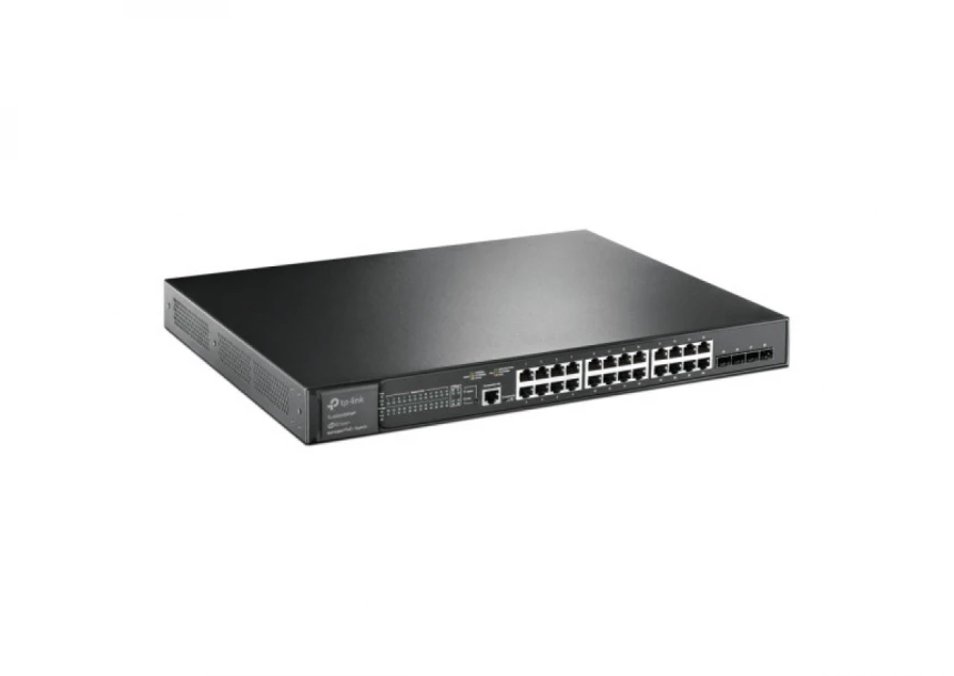 LAN Switch TP-LINK TL-SG3428XMP 24x1G/4x10G SFP/PoE 384W/L2+