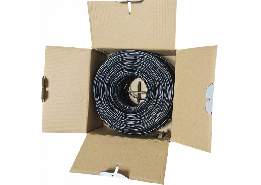 LanPlus FTP CAT5e outdoor, 305m, PE sheath, UV resistant