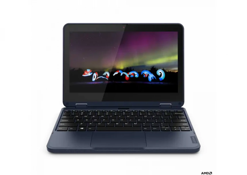 Laptop Lenovo 300w Gen3 11.6 HD 1366x768 Touch/AMD 3015e/4GB int/64GB eMMC/USB-C/Win11 Edu