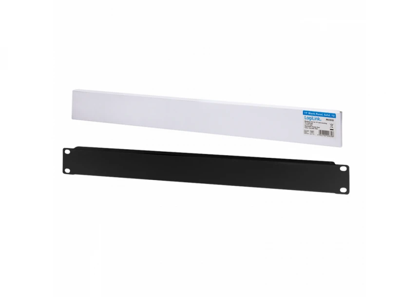 LogiLink 19" Solid Blank Panel 1U, black