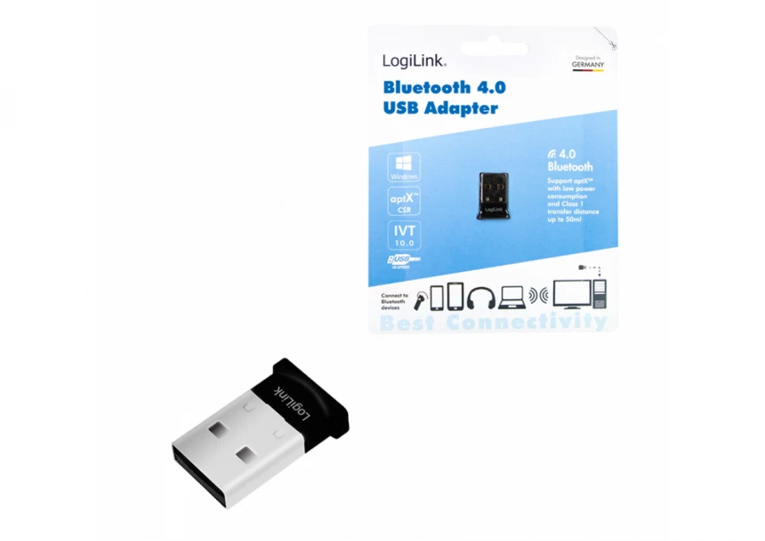 LogiLink Bluetooth 4.0, Adapter USB 2.0, Micro
