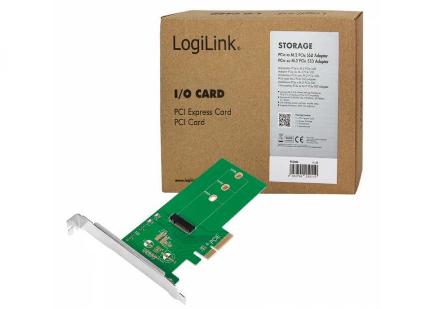 Logilink PCI-Express kartica, PCIE na M.2 PCIe SSD