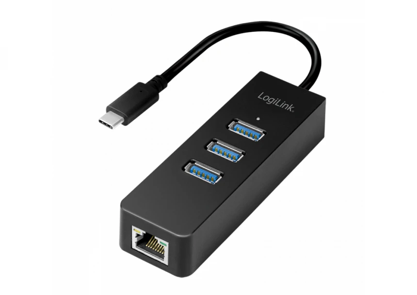 Logilink USB 3.2 Gen 1 Hub, 3-port, USB-...