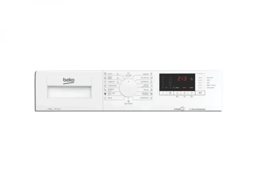Mašina za pranje veša Beko WUE8726XST širina 60cm/kapacitet 8kg/obrtaja 1400-min