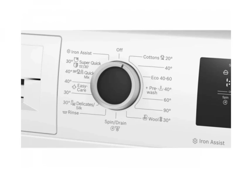Mašina za pranje veša BOSCH WAN2806NBY/Inverter/8 kg/1400 rpm/A/LED/Eco Silent Drive/LED/Iron Assist