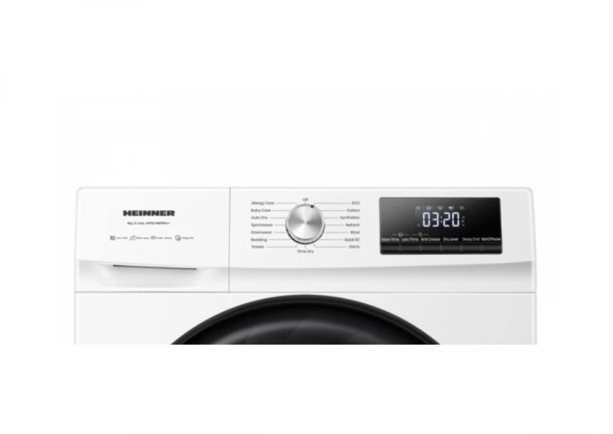 Mašina za sušenje veša HEINNER HHPD-H90FRA++ 9kg/15programa/toplotna pumpa