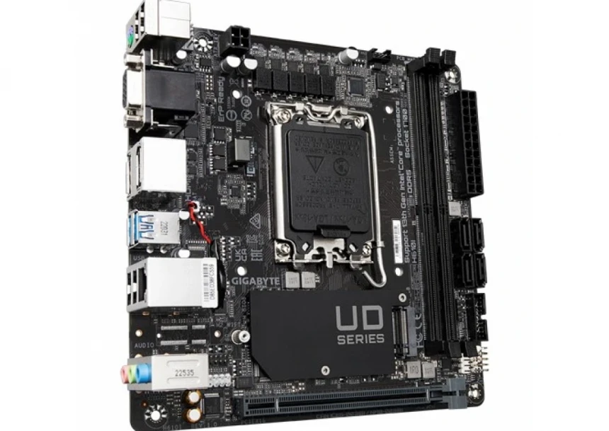 Matična ploča 1700 Gigabyte H610I  DDR5 2xDP/HDMI/VGA/M.2