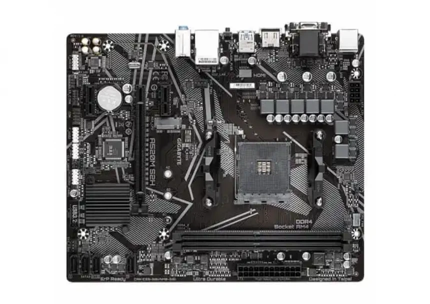 Matična ploča AM4 Gigabyte A520M S2H VGA/DVI/HDMI/M.2