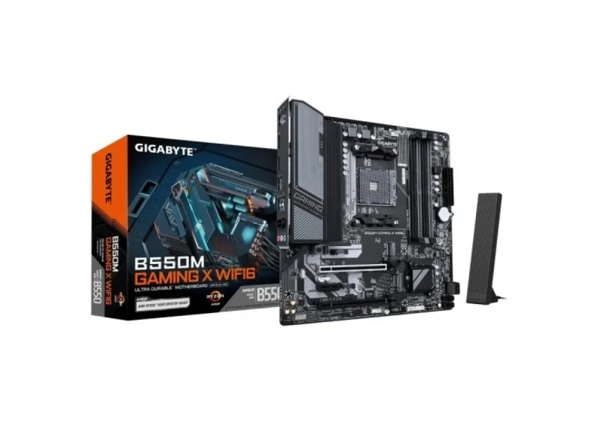 Matična ploča AM4 Gigabyte B550M GAMING ...