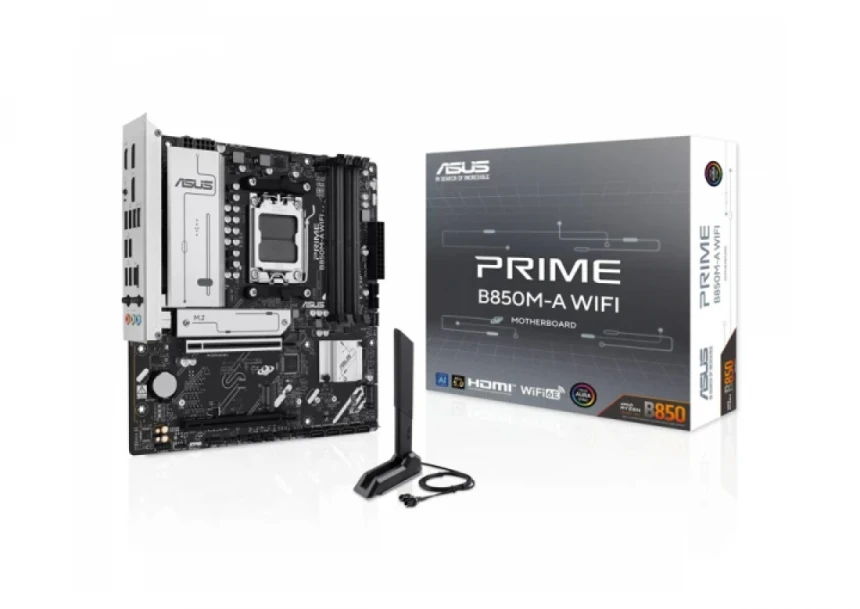 Matična ploča AM5 Asus PRIME B850M-A Wif...