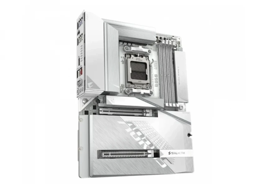 Maticna ploča AM5 Gigabyte B850 AORUS STEALTH ICE  DDR5 HDMI/M.2