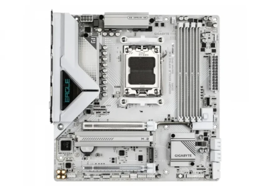 Matična ploča AM5 Gigabyte B850M EAGLE WIFI 6E Ice DDR5 DP/HDMI/M.2