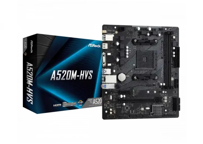 Matična ploča ASRock A520M-HVS VGA/HDMI/...