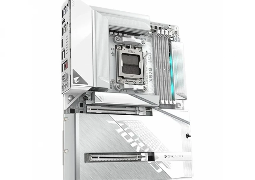 Matična ploča Gigabyte AM5 X870 Aorus Stealth Ice WIFI7