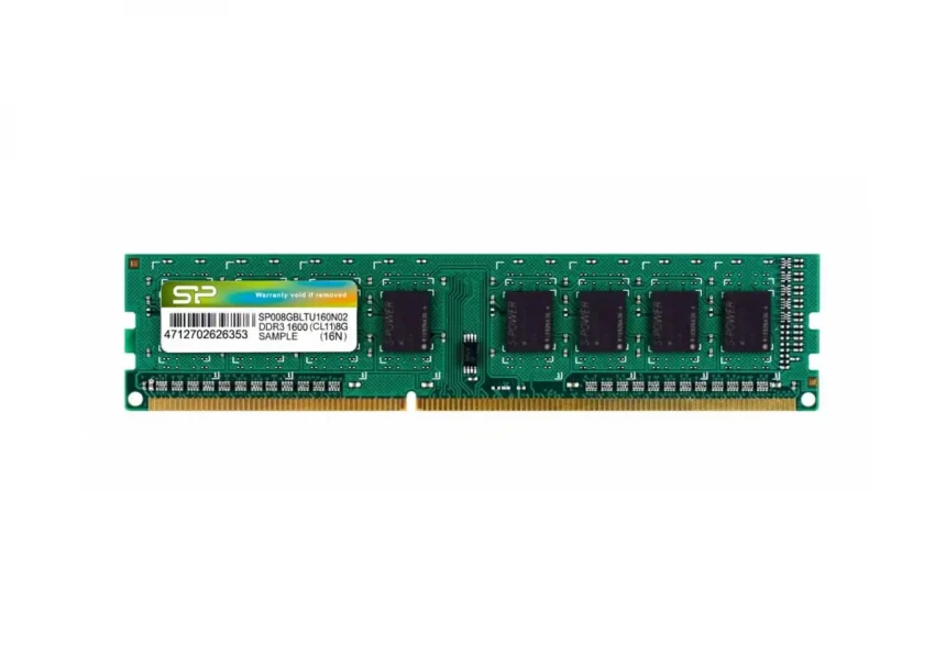 Memorija DDR3 8GB 1600MHz SiliconPower SP008GBLTU160N02