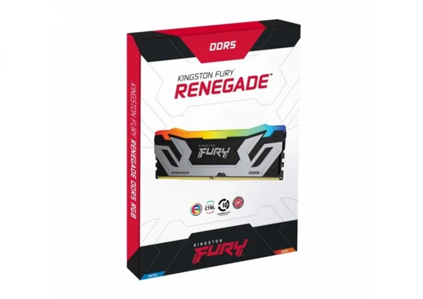 Memorija DDR5 24GB 8400MHz Kingston Fury Renegade ARGB KF584CU40RSA-24 XMP