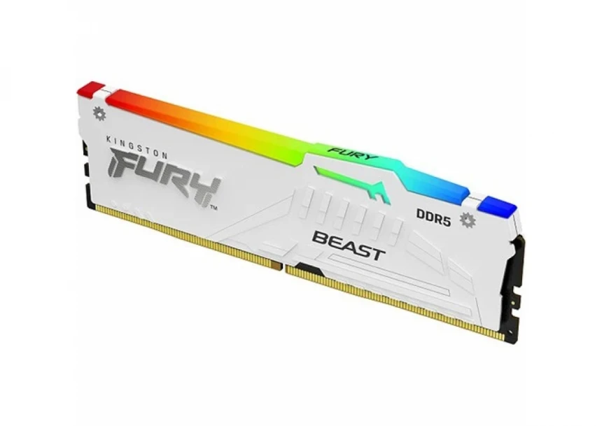 Memorija DDR5 32GB 6000MHz Kingston Fury Beast  KF560C36BWEA-32 White EXPO