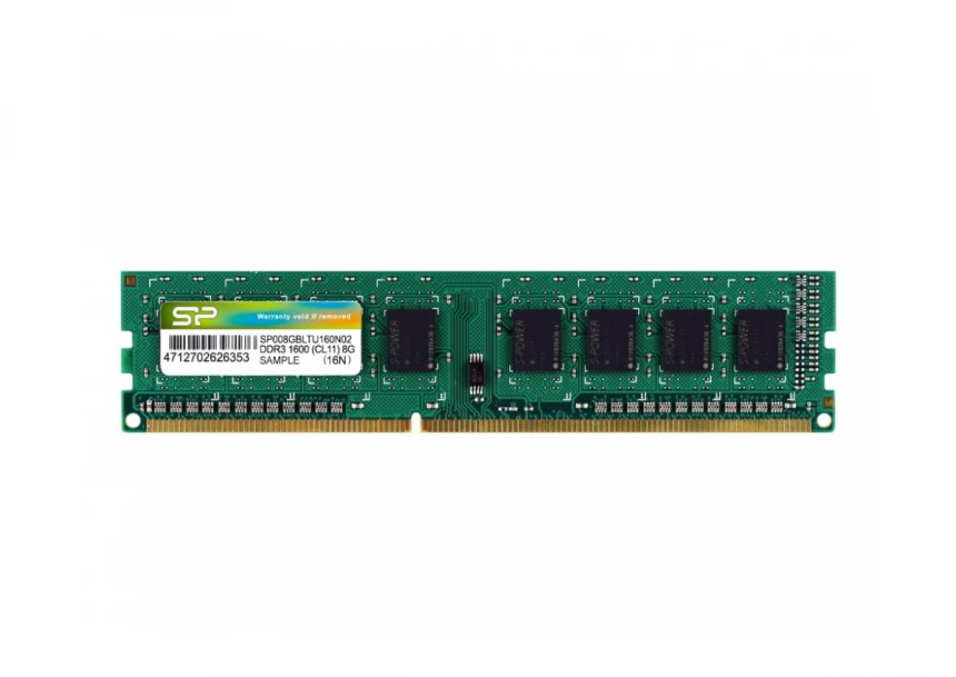 Memorija SILICON POWER SP008GBLTU160N02 8GB/DIMM/DDR3/1600MHz