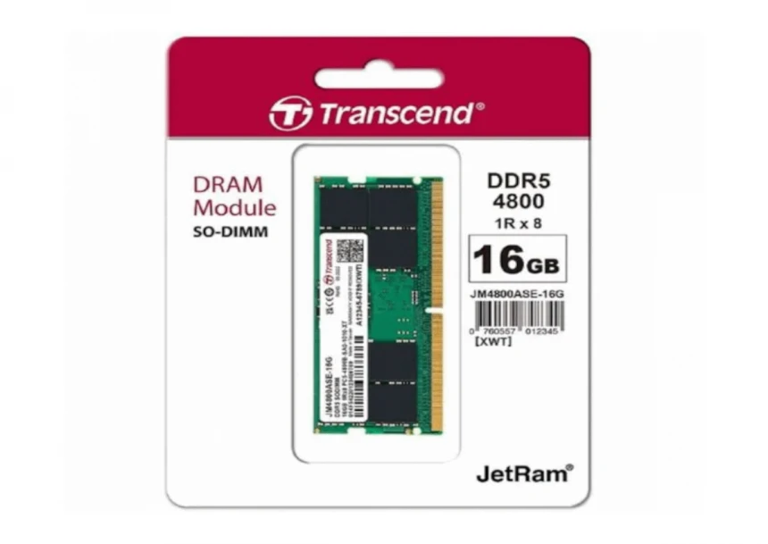 Memorija TRANSCEND 16GB/SODIMM/DDR5/4800...