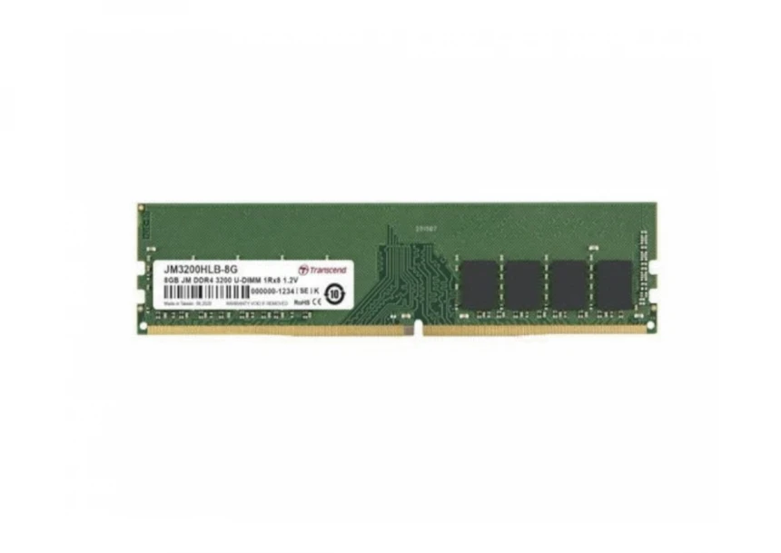 Memorija TRANSCEND 8GB/DIMM/DDR4/3200MHz/CL22/crna